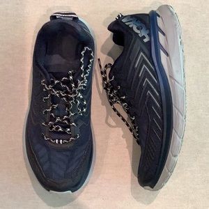 HOKA OUTDOOR VOICES CLIFTON SHOES SIZE 7 NAVY